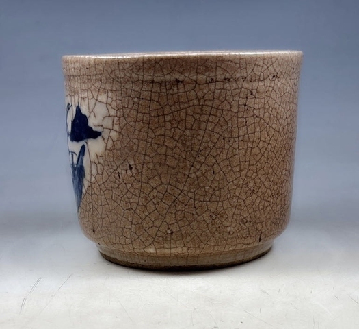 古玩陶瓷【收藏級(jí)精品】清晚期 哥釉青花山水筒式爐【路份高,收藏價(jià)值好】【有比較高的收藏價(jià)值】拍賣,當(dāng)前價(jià)格0元