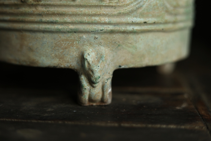古玩陶瓷漢綠釉博山奩拍賣(mài),當(dāng)前價(jià)格9600元