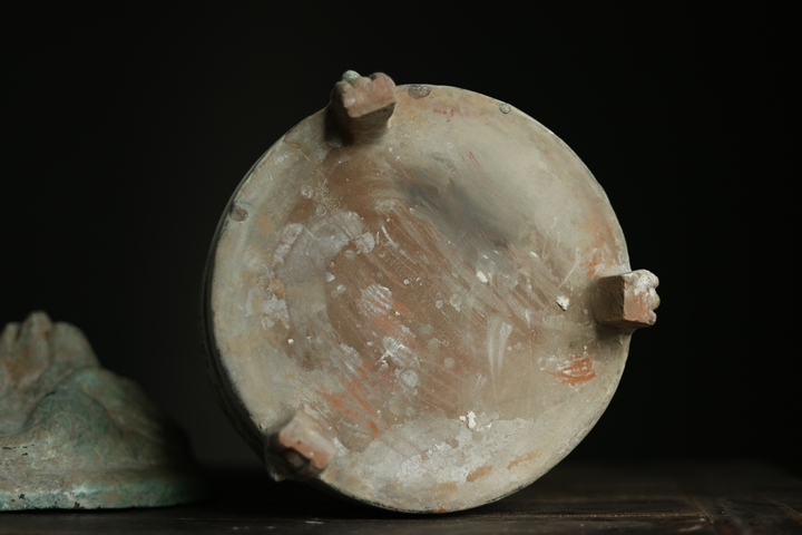 古玩陶瓷漢綠釉博山奩拍賣(mài),當(dāng)前價(jià)格9600元