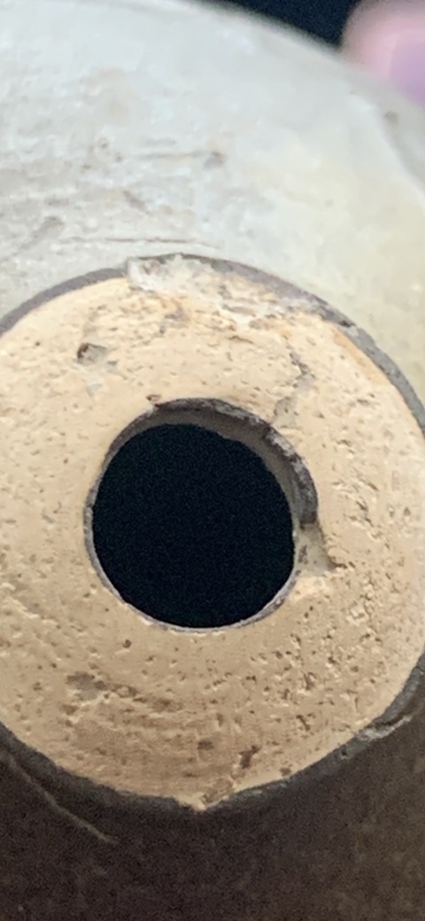 古玩陶瓷茶葉末釉截口瓶真品鑒賞圖