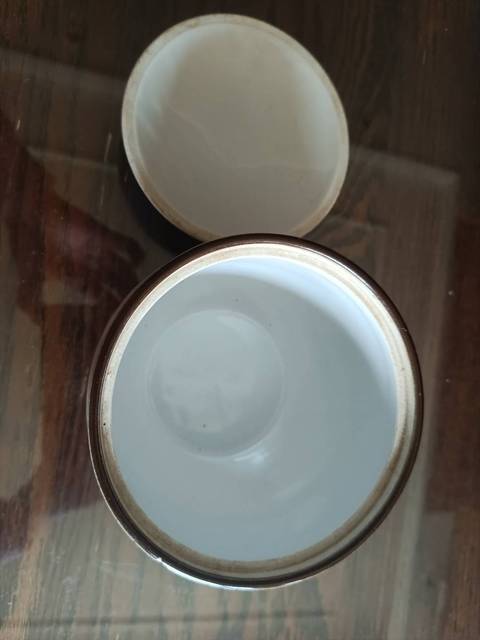 古玩陶瓷獅紋蓋碗真品鑒賞圖