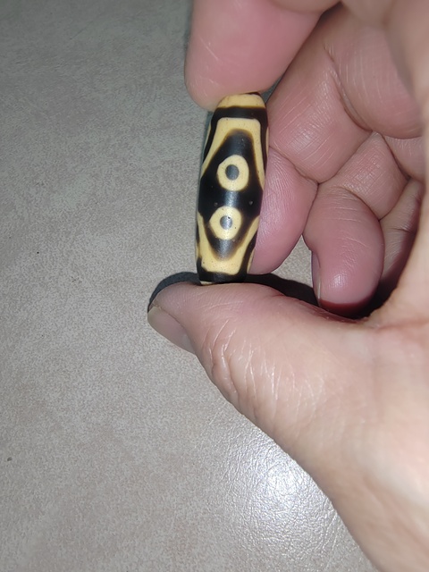 古玩玉器老料器天珠拍賣,當前價格680元