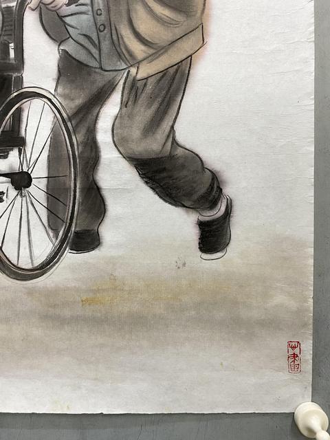 古玩字畫名家真跡字畫純手繪國畫結(jié)緣收藏人物精品細致工筆宣紙畫芯斗方字畫饋贈佳品拍賣,當前價格899元