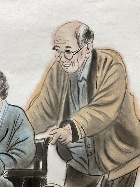 古玩字畫名家真跡字畫純手繪國畫結(jié)緣收藏人物精品細致工筆宣紙畫芯斗方字畫饋贈佳品拍賣,當前價格899元