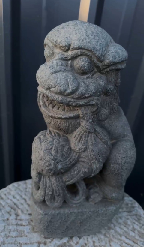 古玩雜項(xiàng)明代石獅子拍賣,當(dāng)前價(jià)格6500元