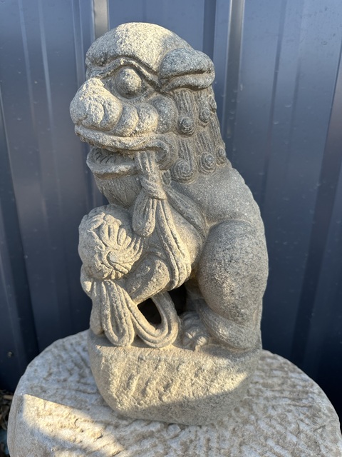 古玩雜項(xiàng)明代石獅子拍賣,當(dāng)前價(jià)格6500元