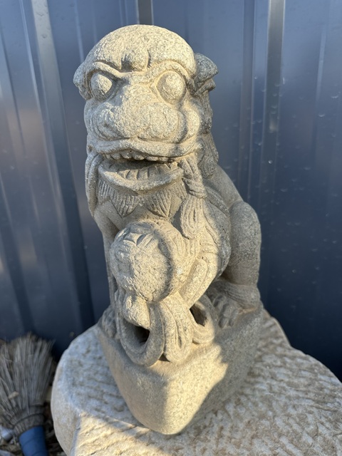 古玩雜項(xiàng)明代石獅子拍賣,當(dāng)前價(jià)格6500元