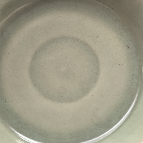 古玩陶瓷龍泉洗真品鑒賞圖