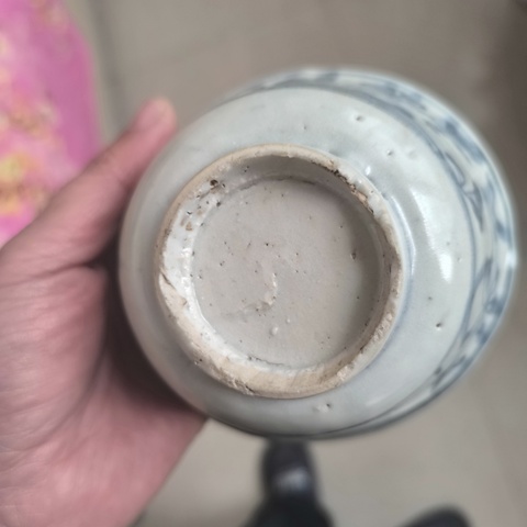 古玩陶瓷青花花鳥紋碗拍賣，當前價格888元