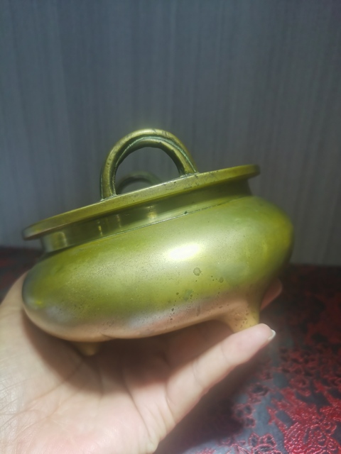 古玩銅器爐拍賣,當前價格22000元