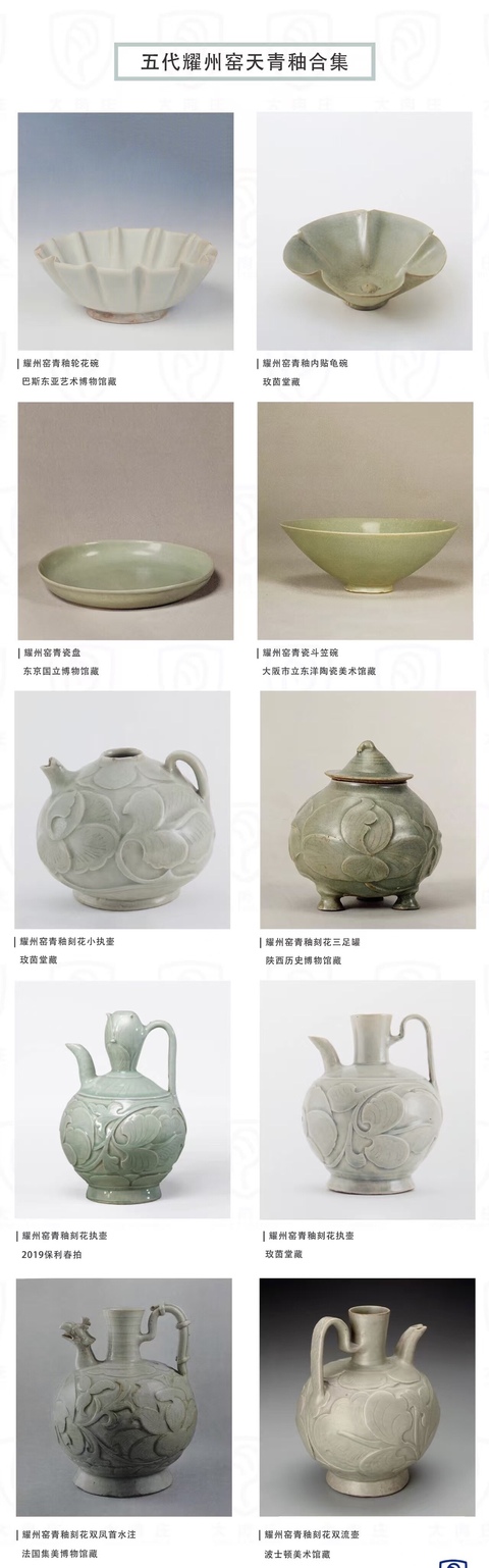 古玩陶瓷五代耀州窯青釉斗笠盞拍賣,當(dāng)前價格32000元