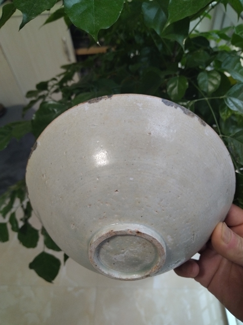 古玩陶瓷青白釉刻花斗笠碗拍賣,當前價格1488元