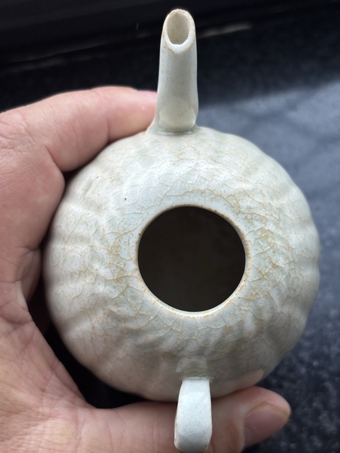 古玩陶瓷宋元·青白釉瓜棱壺拍賣,當前價格26000元