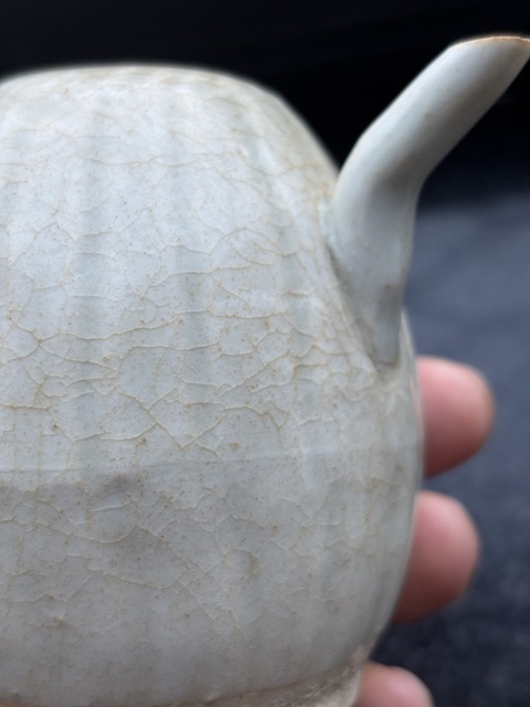 古玩陶瓷宋元·青白釉瓜棱壺拍賣,當前價格26000元