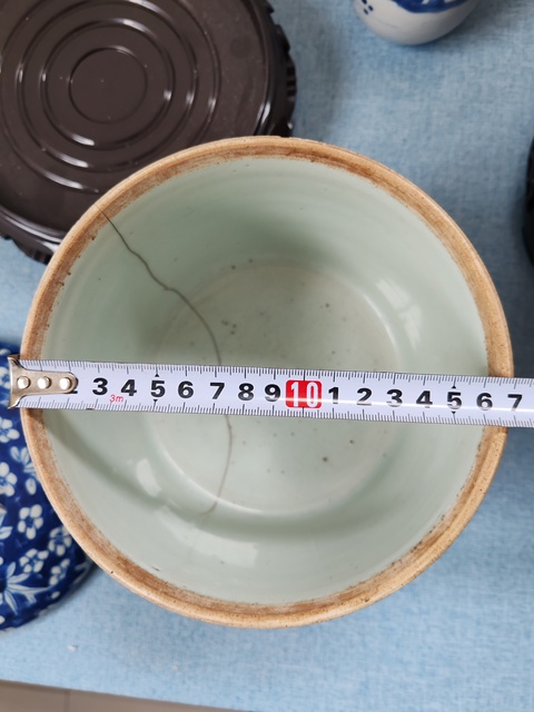 古玩陶瓷清中期青花留白冰梅花卉紋竹節罐拍賣，當前價格2080元
