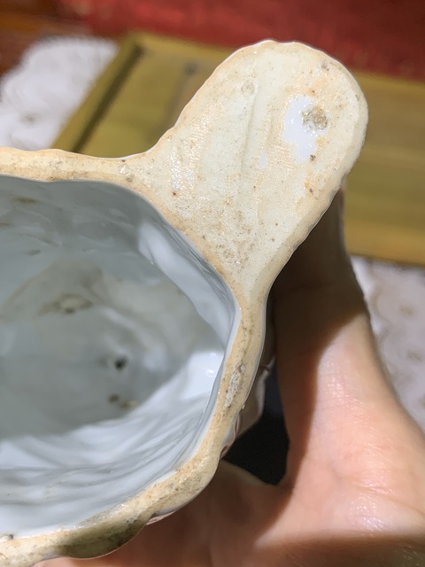 古玩陶瓷清代白瓷觀音菩薩造像拍賣，當前價格2500元