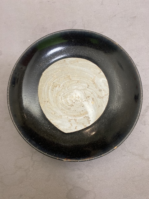 古玩陶瓷黑釉大碗拍賣,當前價格1600元