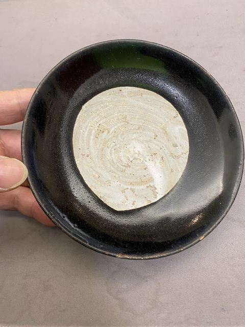 古玩陶瓷黑釉大碗拍賣,當前價格1600元
