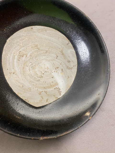 古玩陶瓷黑釉大碗拍賣,當前價格1600元