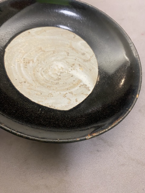 古玩陶瓷黑釉大碗拍賣,當前價格1600元
