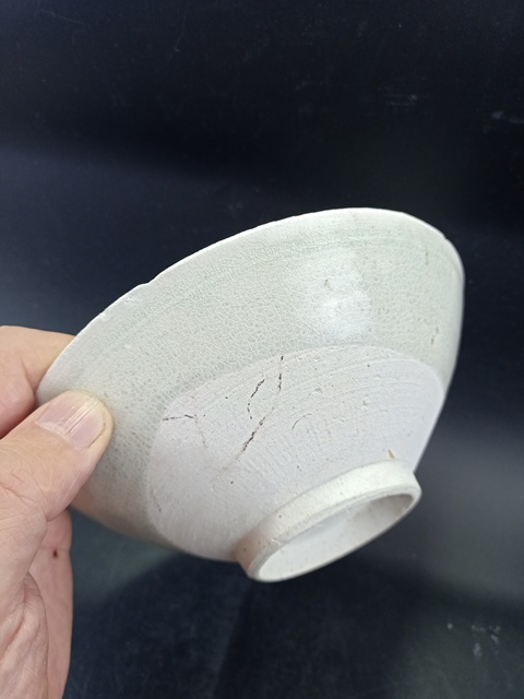 古玩陶瓷【館藏級精品】南宋 青白瓷葵口劃花斗笠碗【百碎級開片】拍賣,當前價格0元