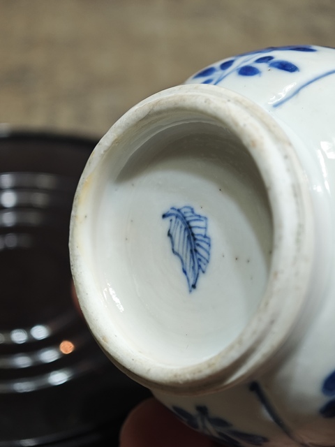 古玩陶瓷清康熙青花四美圖執(zhí)壺拍賣，當(dāng)前價(jià)格1500元