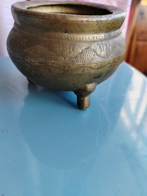 古玩雜項(xiàng)清代銅爐拍賣,當(dāng)前價(jià)格2687元