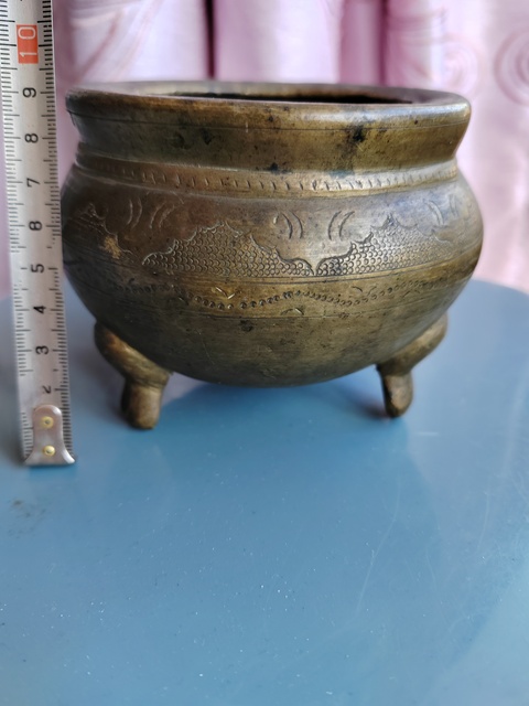 古玩雜項(xiàng)清代銅爐拍賣,當(dāng)前價(jià)格2687元