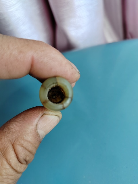 古玩玉器清代“素紋煙嘴”拍賣,當前價格666元