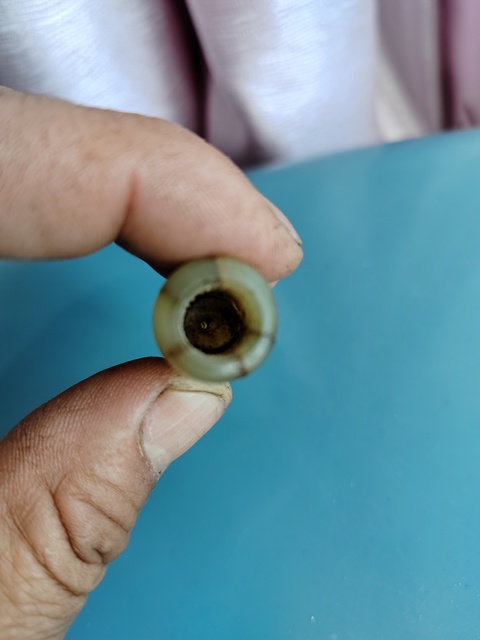 古玩玉器清代“素紋煙嘴”拍賣,當前價格666元