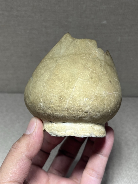 古玩陶瓷館藏級南宋官窯花瓶底座標本拍賣，當前價格3980元