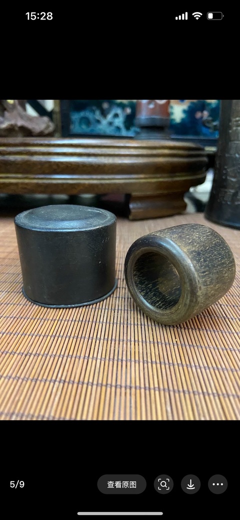 古玩雜項沉香扳指拍賣,當前價格3000元