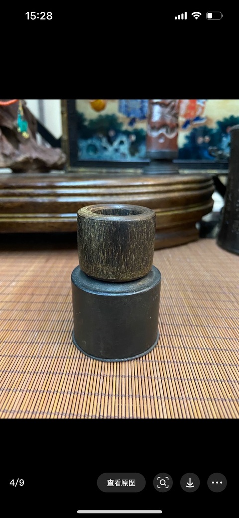 古玩雜項沉香扳指拍賣,當前價格3000元