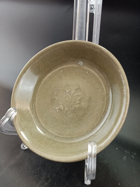 古玩陶瓷【館藏級精品】明 龍泉窯 印花洗【路份高】【收藏價值好】拍賣，當前價格0元