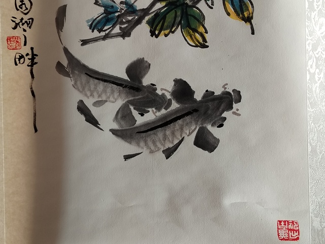 古玩字畫地方作家張瑞康《柿事如意》拍賣，當(dāng)前價(jià)格598元
