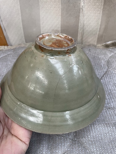 古玩陶瓷耀州窯鋼盔帽標(biāo)本真品鑒賞圖