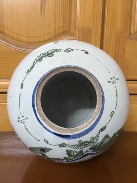 古玩陶瓷醴陵釉下五彩西瓜罐拍賣,當(dāng)前價格988元