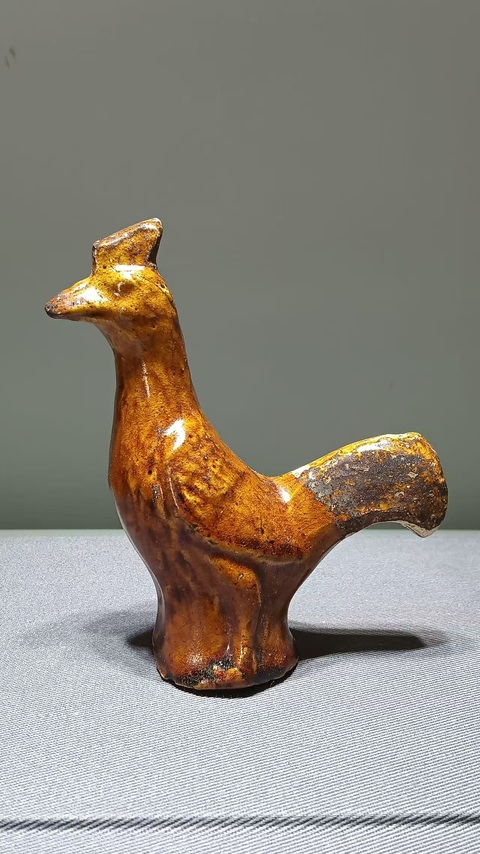 古玩陶瓷唐·黃釉小動物一組拍賣，當前價格8000元