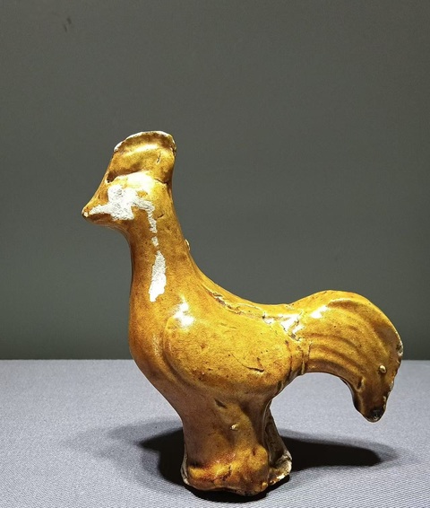 古玩陶瓷唐·黃釉小動物一組拍賣，當前價格8000元