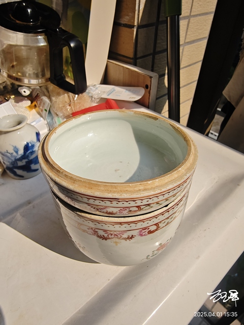 古玩陶瓷乾隆粉彩花卉紋蓋罐拍賣,當(dāng)前價(jià)格988元