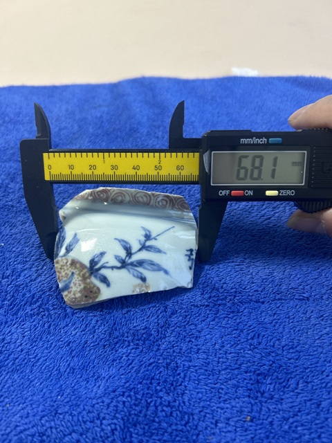 古玩陶瓷青花釉里紅標本拍賣，當前價格900元