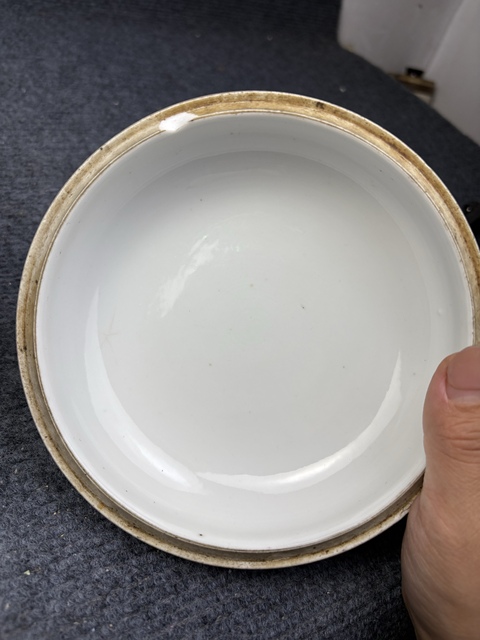 古玩陶瓷粉彩富貴白頭大蓋缸拍賣,當前價格4588元