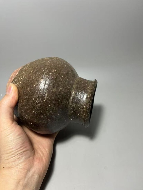 古玩陶瓷（南宋）贛州窯褐釉罐拍賣，當前價格0元