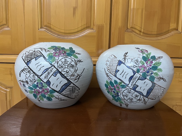 古玩陶瓷民國(guó)自由題材西瓜罐拍賣，當(dāng)前價(jià)格1500元