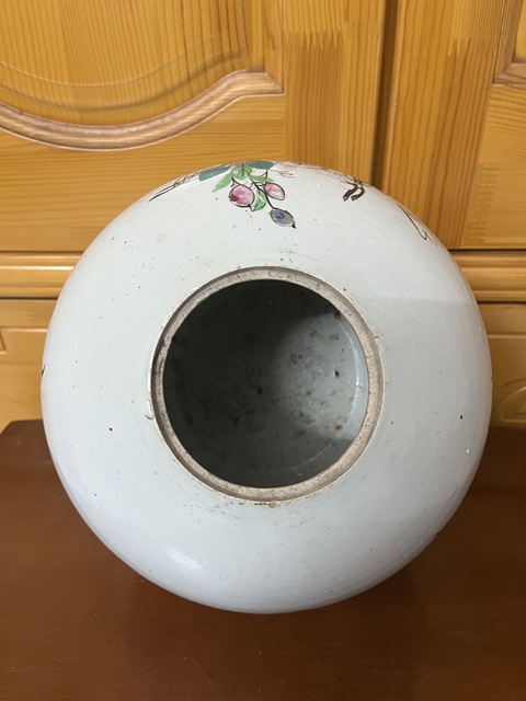 古玩陶瓷民國(guó)自由題材西瓜罐拍賣，當(dāng)前價(jià)格1500元