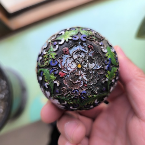 古玩雜項琺瑯拍賣,當前價格460元