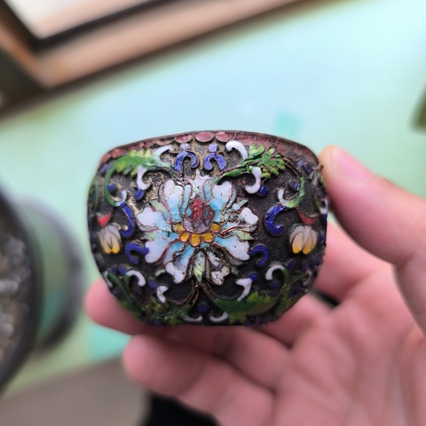 古玩雜項琺瑯拍賣,當前價格460元