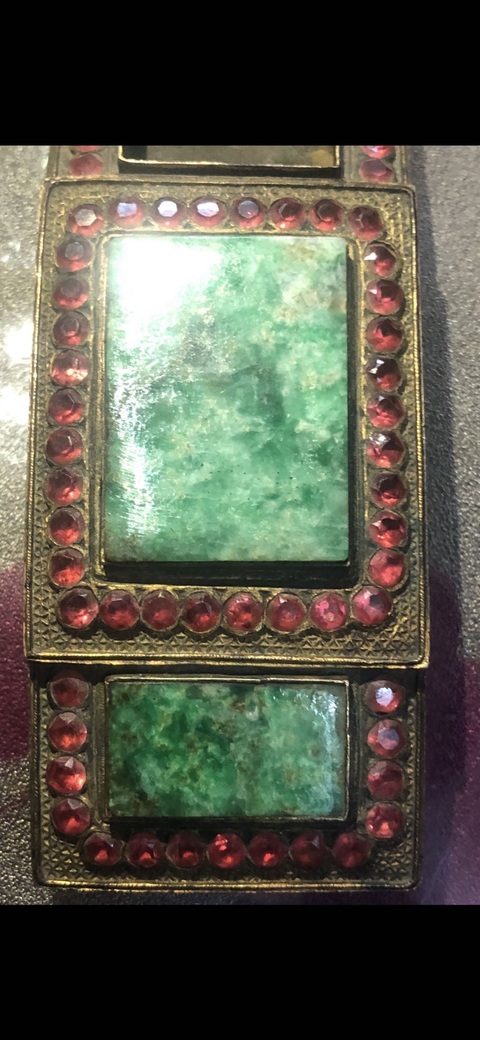古玩玉器帶扣真品鑒賞圖