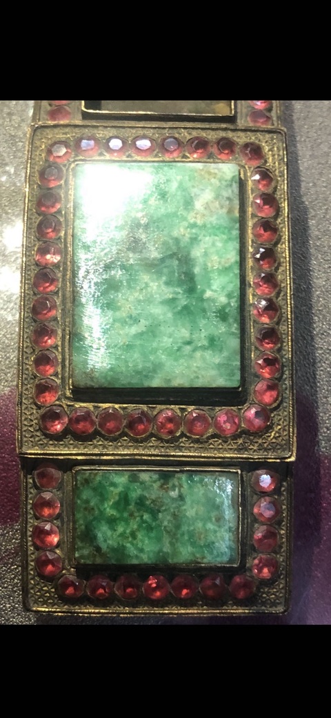 古玩玉器帶扣真品鑒賞圖