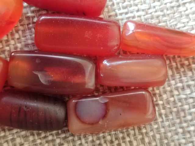 古玩玉器天然老珠子一批拍賣,當前價格148元